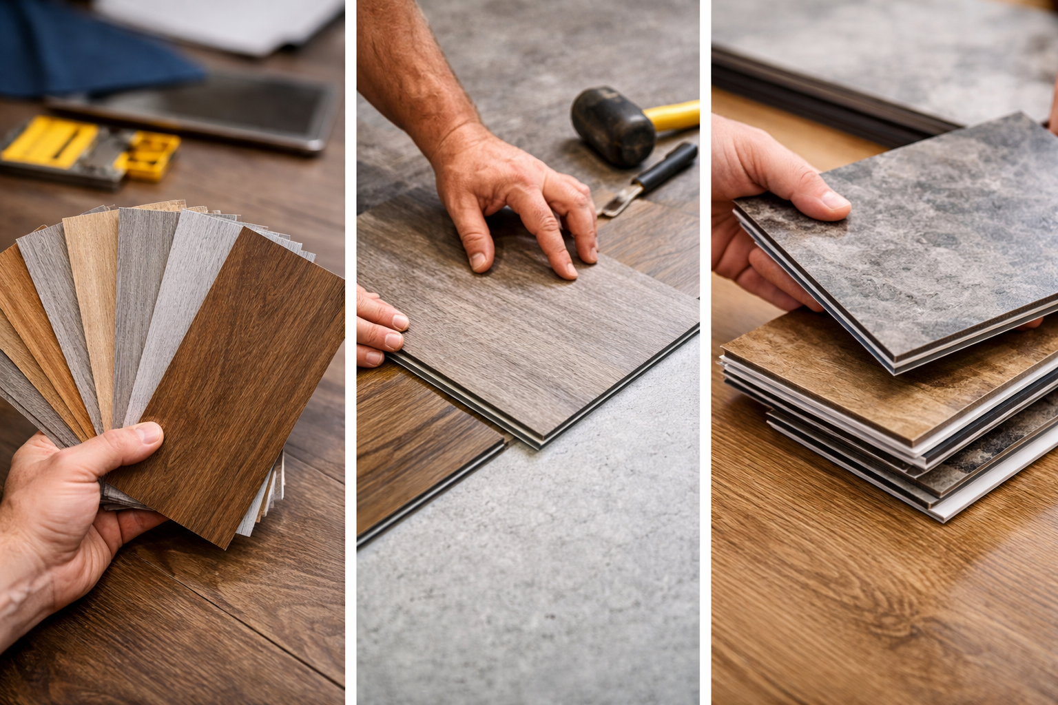 LVT vs SPC vs OAKA Rigid Vinyl Flooring