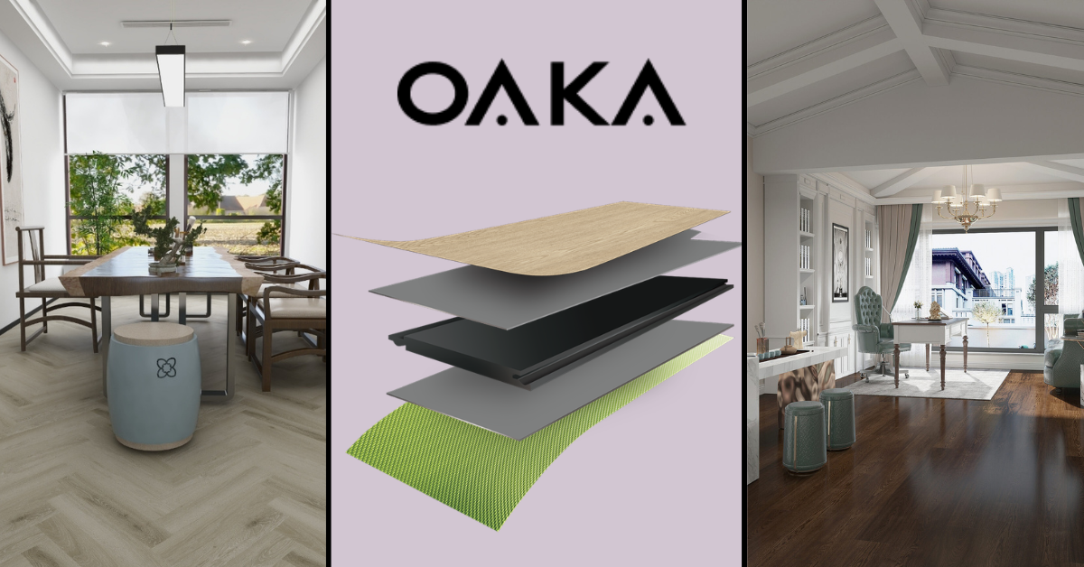 Premium Hybrid Wood Flooring India | Vinyl Plank| OAKA