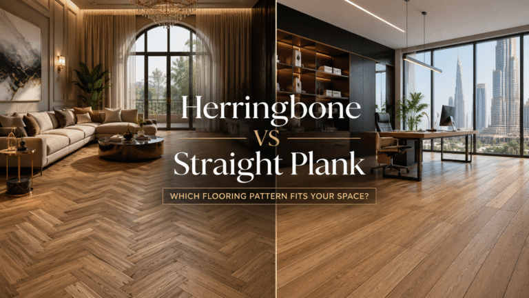 Herringbone vs Straight Plank Wooden Flooring
