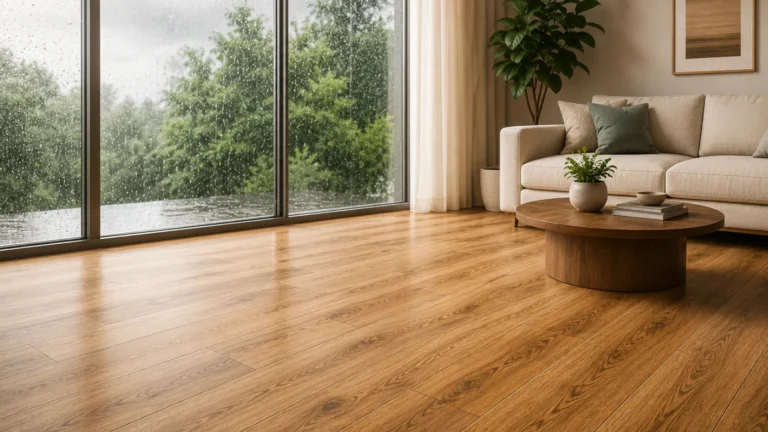 Wooden flooring suitable for Indian monsoon