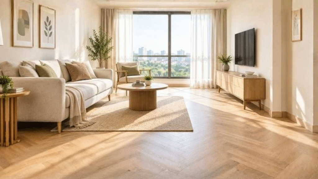 How to Make a Small Room Look Bigger With Flooring | OAKA Floors How to Make a Small Room Look Bigger With Flooring | OAKA Floors